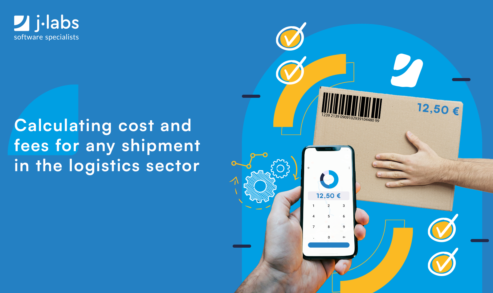 Calculating cost and fees for any shipment in the logistics sector