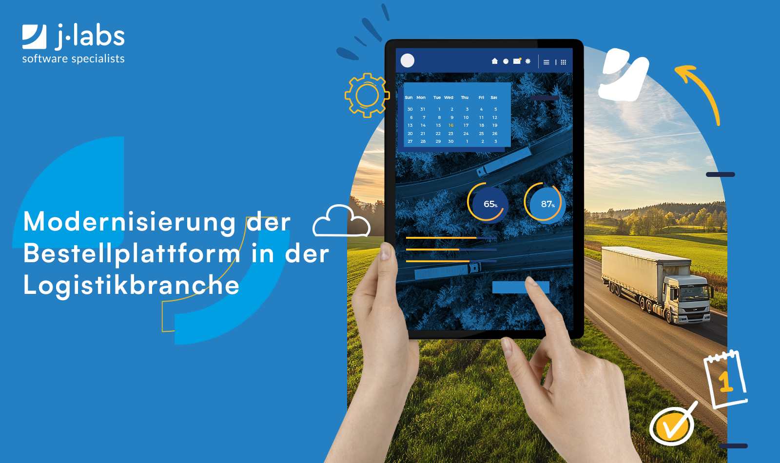 Modernisierung der Bestellplattform in der Logistikbranche
