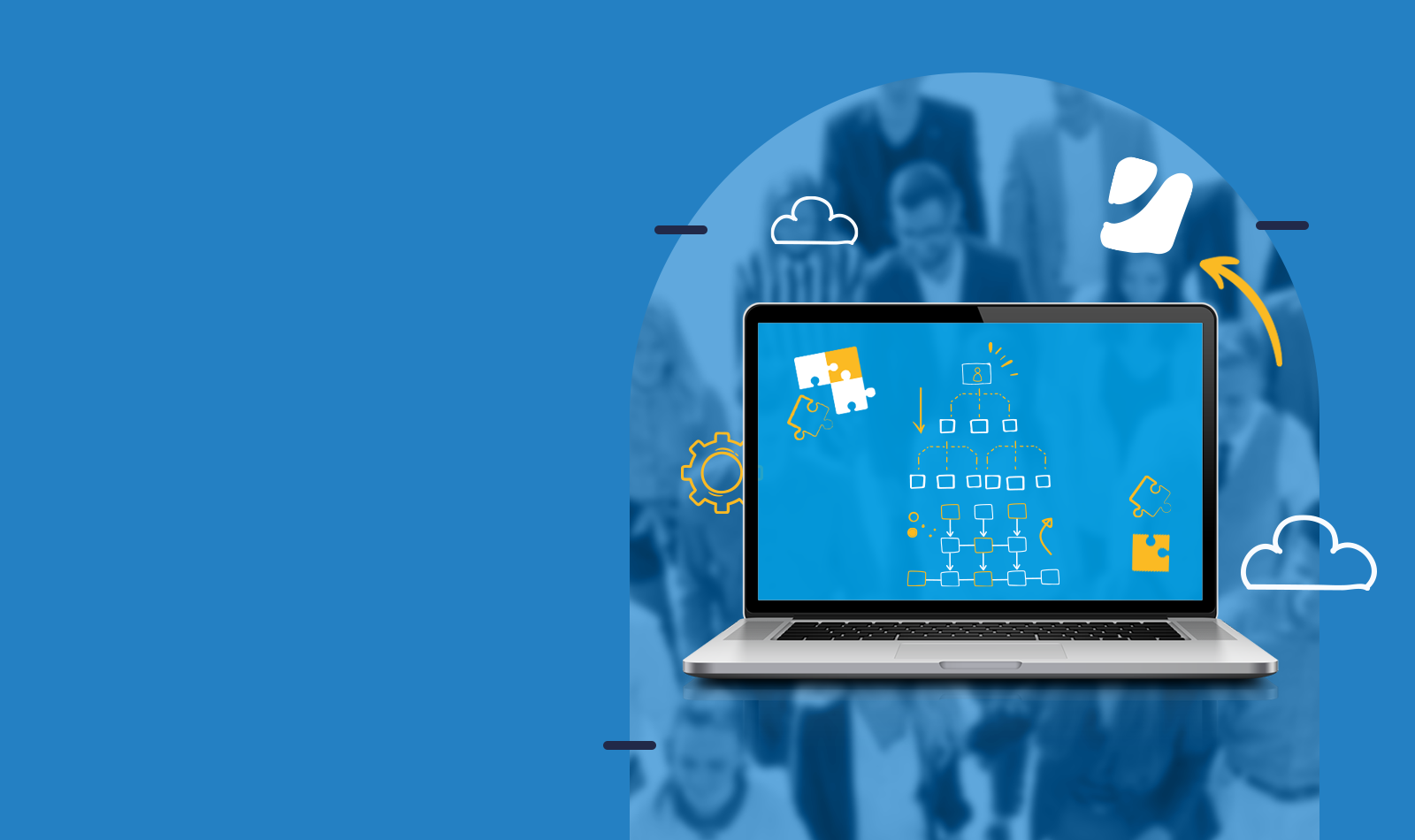 Building a SCRUM team from scratch for global technology companies blank