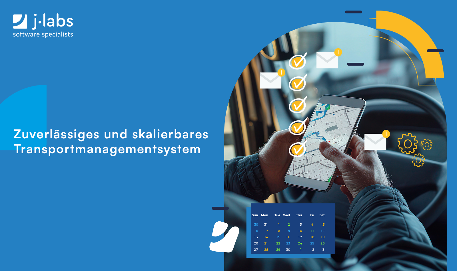 Zuverlassiges und skalierbares Transportmanagementsystem
