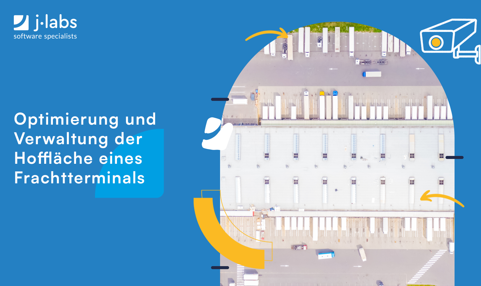 Optimierung und Verwaltung der Hoffläche eines Frachtterminals