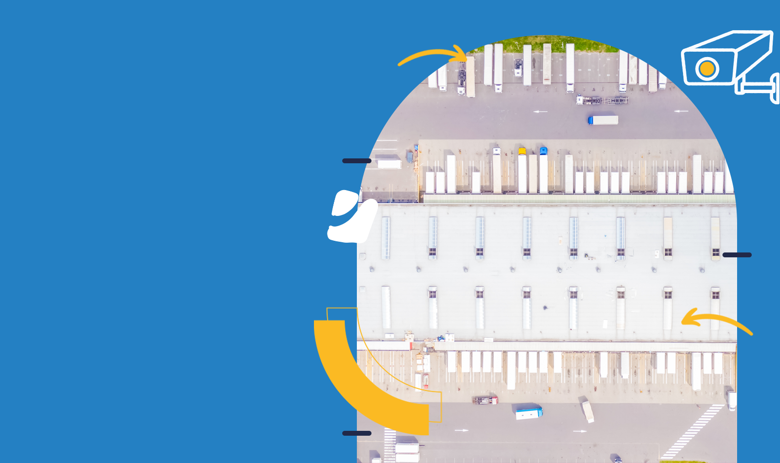 Optimizing and managing logistic terminal yard space